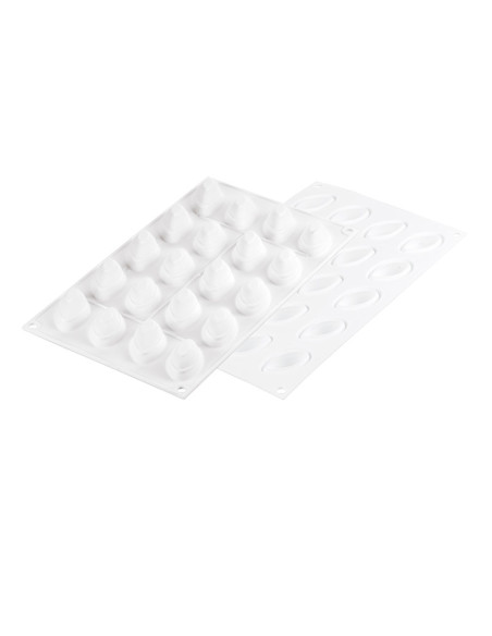 M. QUENELLE 10 - 43x21xH20mm 20cSilicona Mini-Micro