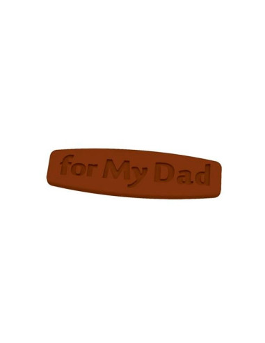 MOLDE PVC "FOR MY DAD" (12i)Pvc Velas y pastillaje