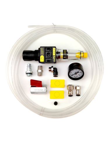 KIT CONEXIÓN RÁPIDA COMPRESOR D6 CON FILTROAerografia