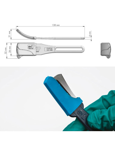 CUCHILLA DESECHABLE CURVA PATON PK(5u)Cuchillas pan CUCHILLA DESECHABLE CURVA PATON PK(5u)Cuchillas pan