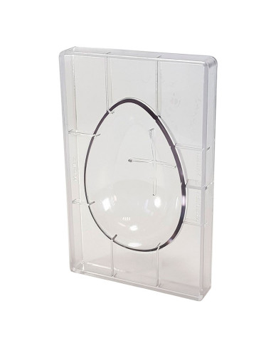 MOLDE HUEVO 1/2 LISO 260grPascua