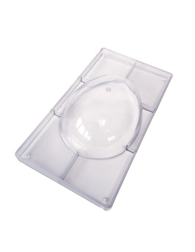 MOLDE 1/2 HUEVO LISO 230x163mm 1p - 350grPascua