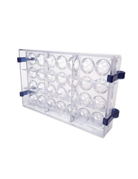 MOLDE SEMIESFERA D28mm 28p 14grEsferas