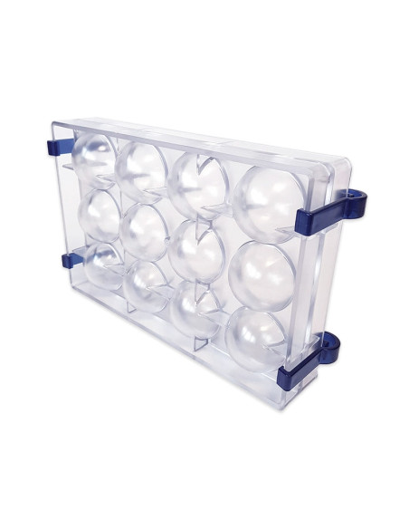 MOLDE SEMIESFERA D48 mm 12p 20grEsferas