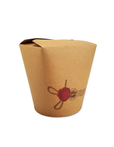 TAKE AWAY BOX 1000cc AVANA PK(50ud)Recipientes Fast Food