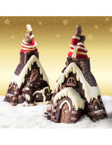 SANTA CLAUS CHIMENEA DECOSILNavidad
