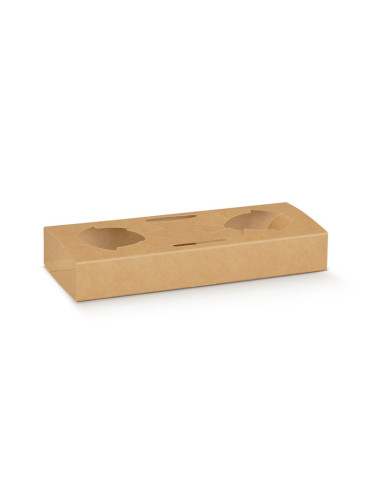 CARTÓN 2 CAFÉS 195x90x30mm PK (10u) AVANA T.AWAYVasos