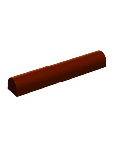 MOLDE PVC TRONCO MEDIA CAÑA 509 x 83 x 70 mm 3 unidades
