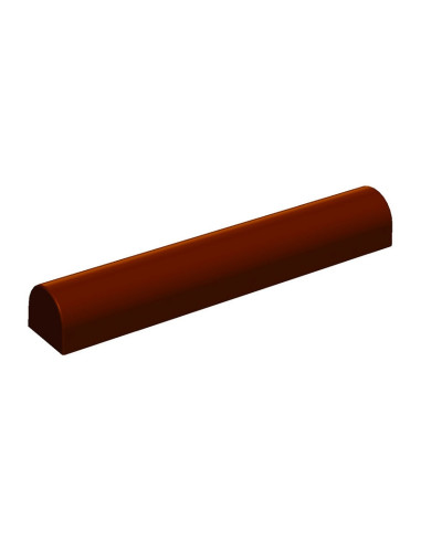 MOLDE PVC TRONCO MEDIA CAÑA 509 x 83 x 70 mm 3 unidades