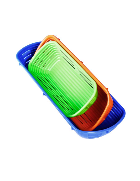 BANNETON RECTANGULAR 1500g 14x42cm POLIPROPILENOBannetons