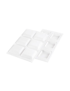 MOLDE DECOR SQUARE 60 60 x 60 x h15mm 6c 60mlCake Decor 2