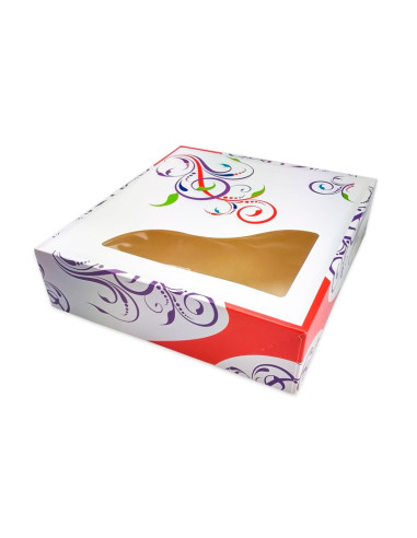 CAJA TRENDY VENTANA 40x40x8 PK (25u)Reyes
