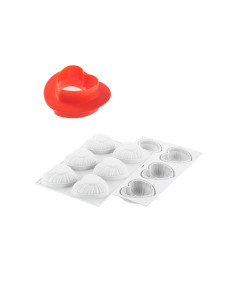 MOLDE LOVELY 110 82 x 77 x h31mmSilikomart Monoporciones 2