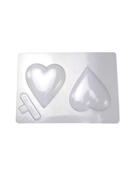 MOLDE PVC CORAZÓN 70x65x10mmSan Valentin