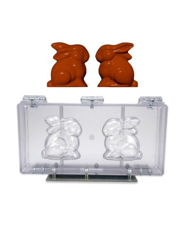 M. M205R CONEJO 164X170mm 2p PC 200x365 ROTATIVAMoldes Rotativa