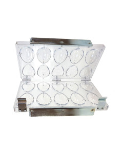 MOLDE HUEVO LISO 80X55mm  10p. - 35/40gr