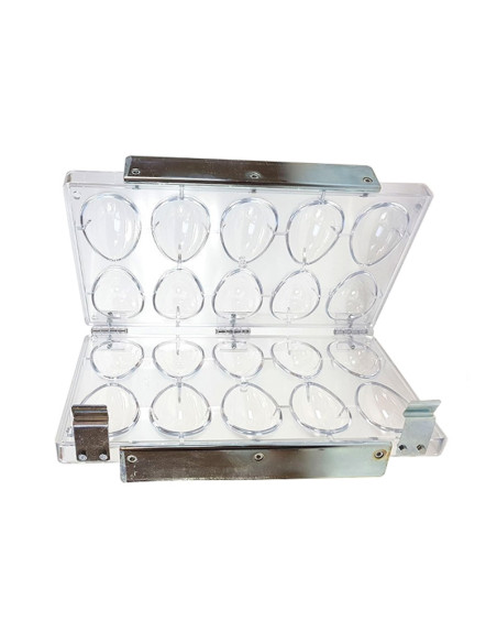 MOLDE HUEVO LISO 80X55mm 10p. - 35/40grMoldes Rotativa