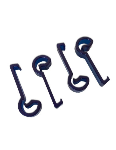 GRAPA MOLDES 24mm AZUL PK (4u)Pascua