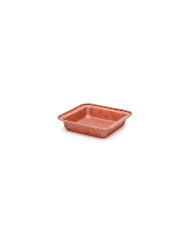 MOLDE CUADRADO MARRÓN 68x68xh16mm PK (100u)Moldes Pie