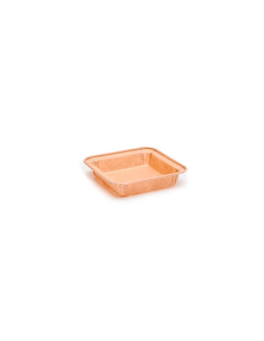 MOLDE CUADRADO NATUR 68x68xh16mm PK (100u)Moldes Pie