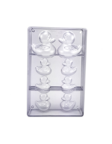 MOLDE PATO GRANDE+PEQUEÑO 5p.Figuras Pascua