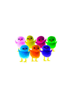 POLLITO COLORES Nº 3MF 3,8cm PK (72u)