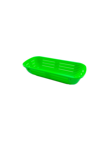 BANNETON RECTANGULAR 500g 12x27cm POLIPROPILENOBannetons