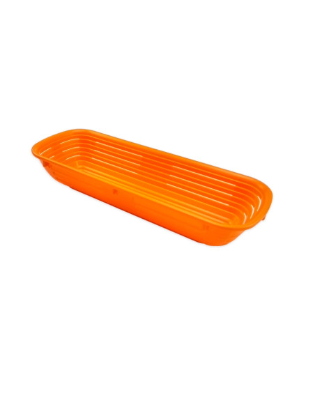 BANNETON RECTANGULAR 1000g 13x35cm POLIPROPILENOBannetons