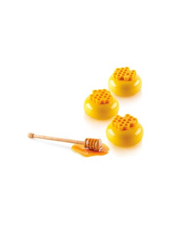 MOLDE MIEL 8 D45xh8mm 15c - 8mlCake Decor MOLDE MIEL 8 D45xh8mm 15c - 8mlCake Decor