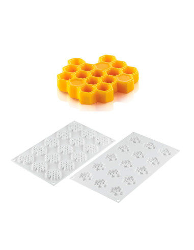 MOLDE MIEL 8 D45xh8mm 15c - 8mlCake Decor MOLDE MIEL 8 D45xh8mm 15c - 8mlCake Decor