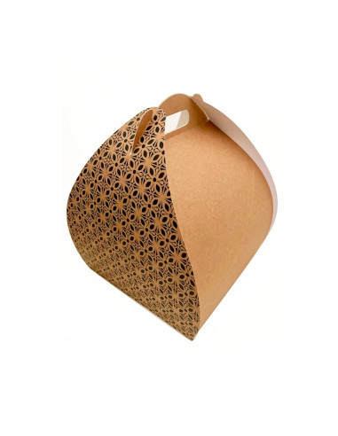 CAJA KRAFT PASCUA 25x25x32cm PK (25u) CUADRADAEmbalaje Pascua