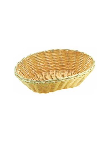 CESTA OVALADA 23x15x6.5 cm POLIPROPILENOCestos polipropileno