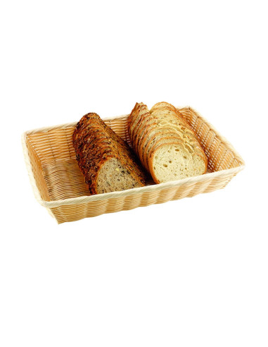CESTA CÓNICA RECTANGULAR 30x22x7 cm POLIPROPILENOCestos polipropileno