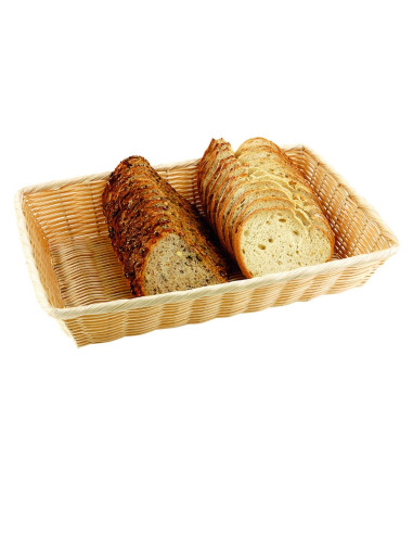 CESTA CÓNICA RECTANGULAR 41x29x7 cm POLIPROPILENOCestos polipropileno