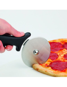 CORTAPIZZA 10cm LISO INOX MANGO ABSDiscos 2