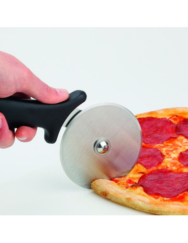 CORTAPIZZA 10cm LISO INOX MANGO ABSDiscos