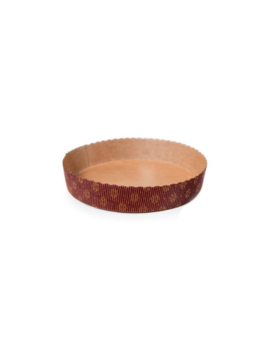 MOLDE PANETTONE BAJO 185x60mm PK(33u) 700grPanettone