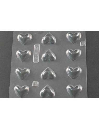 MOLDE PVC ARCO1131 CORAZÓN 30x25x12mm 
