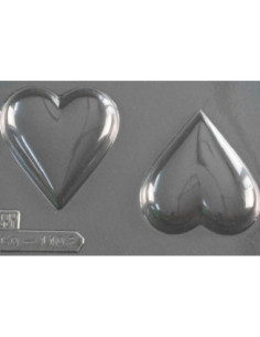 MOLDE PVC CORAZÓN 70x65x10mm