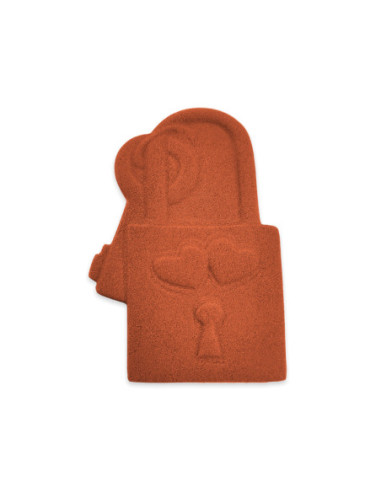 MOLDE PVC CANDADO CORAZÓN 80X120X7mm 