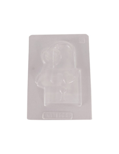 MOLDE PVC CANDADO CORAZÓN 80X120X7mm -1