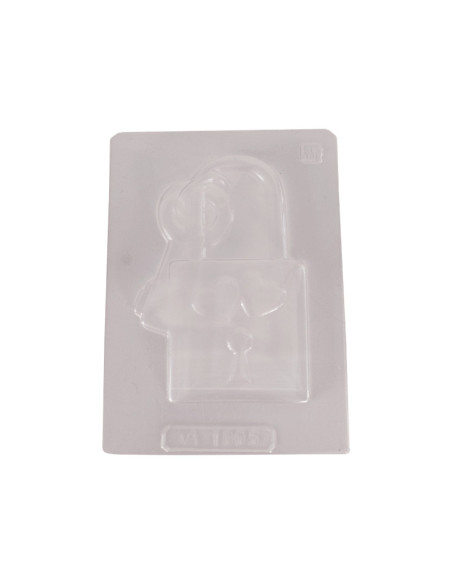 MOLDE PVC CANDADO CORAZÓN 80X120X7mm -1