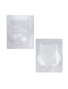 MOLDE PVC ARMD803 BÚHO 3D 100xD130mm 2