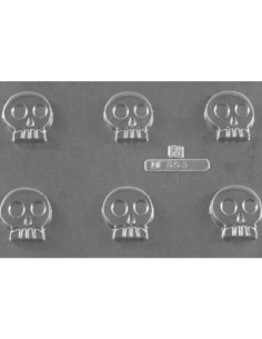 MOLDE PVC ARDI553 CALAVERA 40x40x7mm (6c)