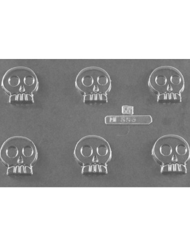 MOLDE PVC ARDI553 CALAVERA 40x40x7mm (6c)
