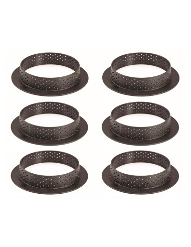 MOLDE TARTE RING ROUND 80 (6 anillos)Tarte Ring