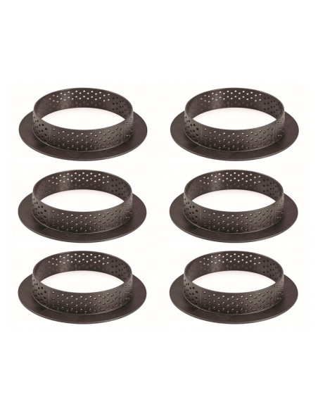 MOLDE TARTE RING ROUND 80 (6 anillos)Tarte Ring