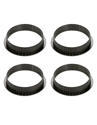 MOLDE TARTE RING ROUND D100 (4 anillos)Tarte Ring MOLDE TARTE RING ROUND D100 (4 anillos)Tarte Ring
