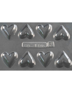 MOLDE PVC ARCO1100 CORAZÓN 32x30mm