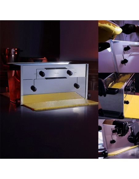 ESCUDILLADORA PLANCHAS LEVEL ROLL DOUGH ST.STEELInyectadoras Dosifi...